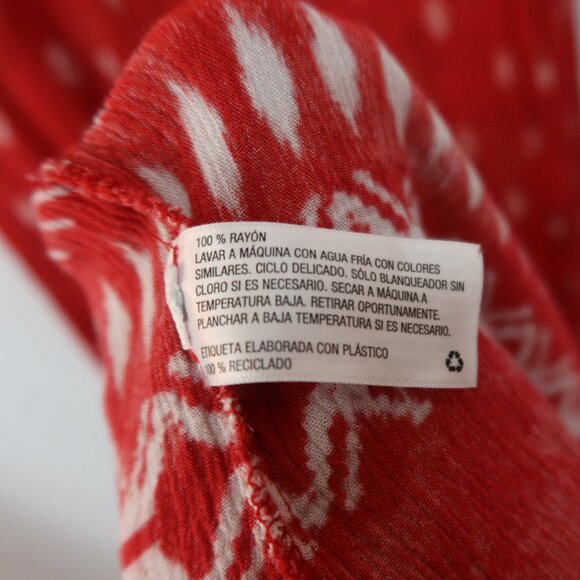 Knox Rose Midi Dress Sz S Coastal Boho Beach Western Cottagecore Prairie Batwing - Picture 11 of 12